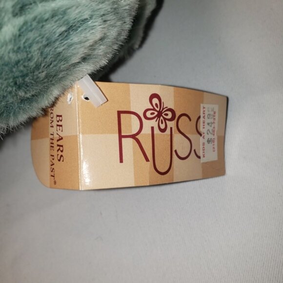 “Brambles” From the Past Teal Russ Bear 16” VTG NWT - Picture 5 of 8